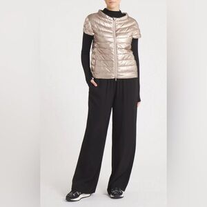 NWOT Cotes of London | DOWN VEST METALLIC GOLD